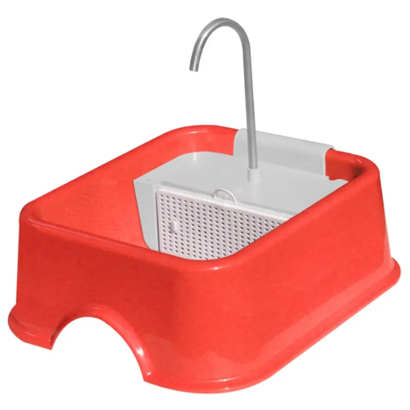 Fonte Furacão Pet Quadrada para Cães e Gatos Bivolt