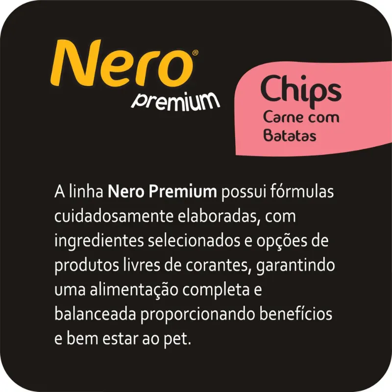 Ração Nero Chips Premium Cães Adultos 15 Kg