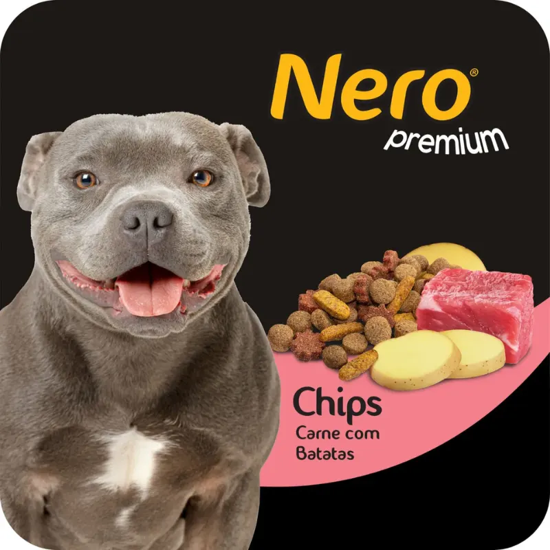 Ração Nero Chips Premium Cães Adultos 15 Kg