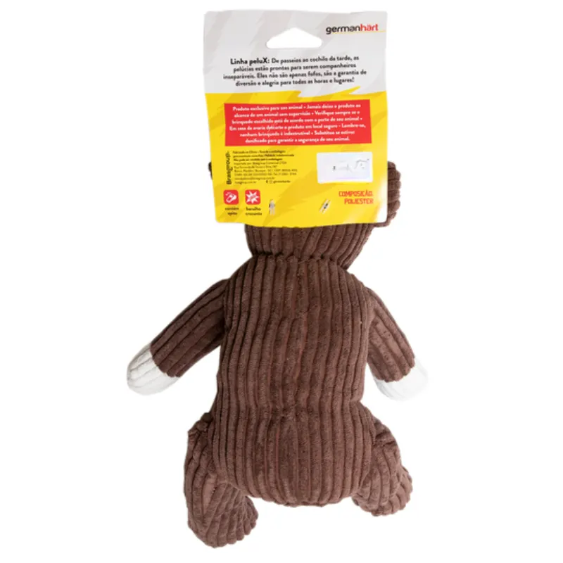 Brinquedo Pelúcia Macaco GermanHart