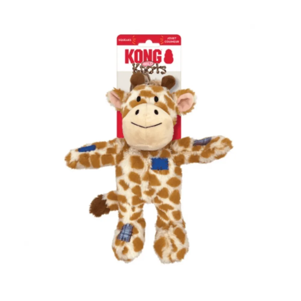Brinquedo Girafa de Nós Para Cães -Médio/Grande