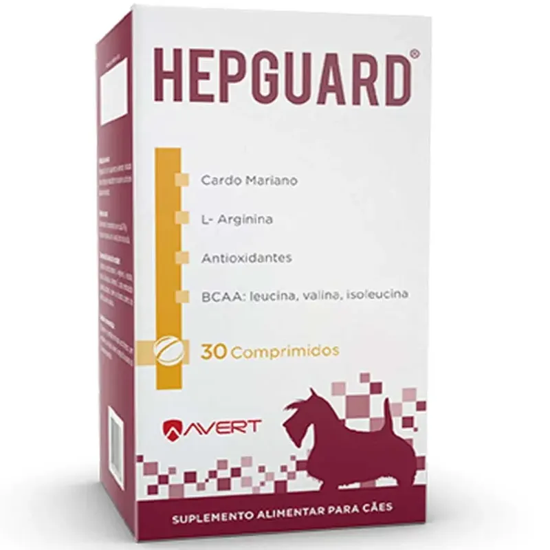 Suplemento Hepguard para Cães com 30 Comprimidos