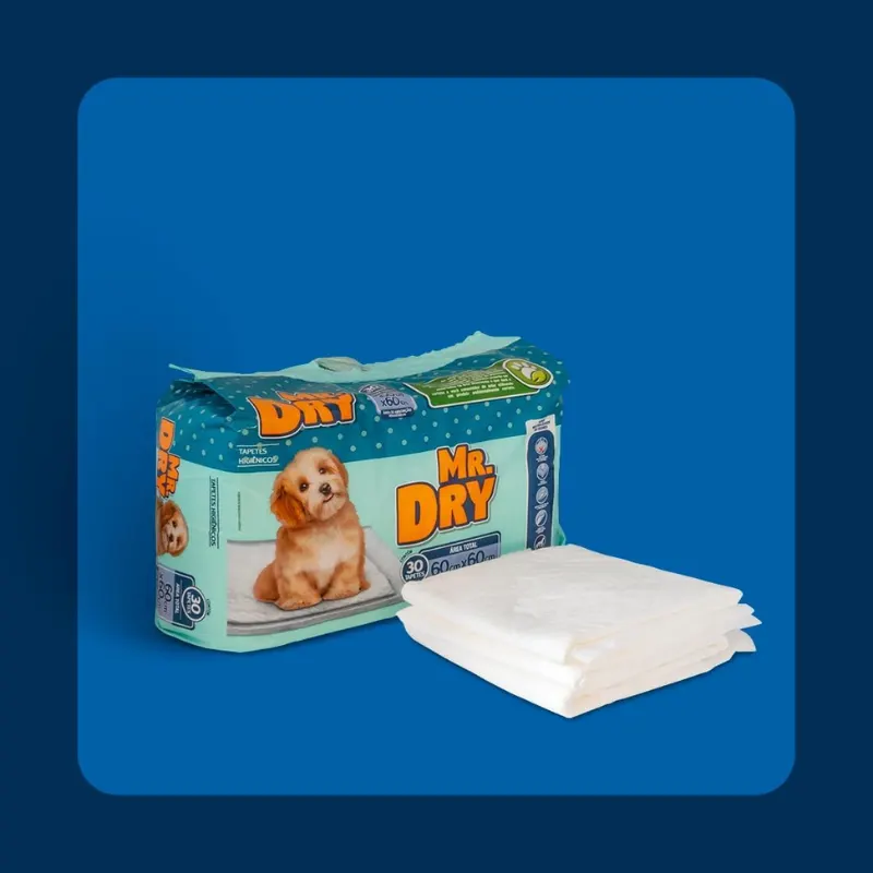 Mr Dry Tapete Higiênico com 30 Un 60x60
