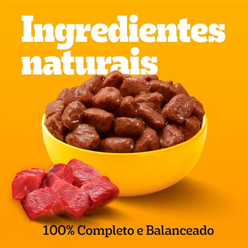 Sache Pedigree Carne ao Molho para Cães Sênior  100 g