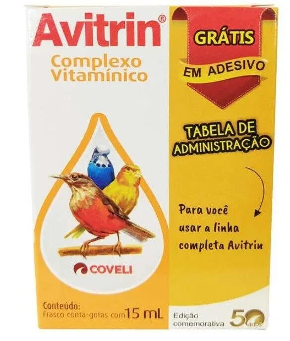 Polivitamínico Coveli Avitrin para Pássaros