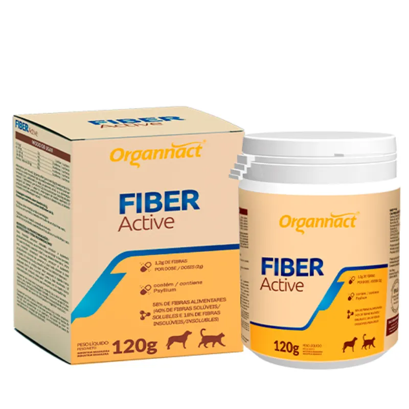 Suplemento Fiber Active Organnact 120 g