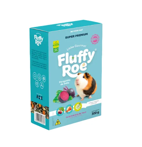Fluffy Roe Porquinho da Índia 300g ? Minas Nutri