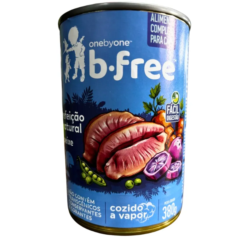 Lata Spin B.Free Sabor Peixe para Cães 280 g