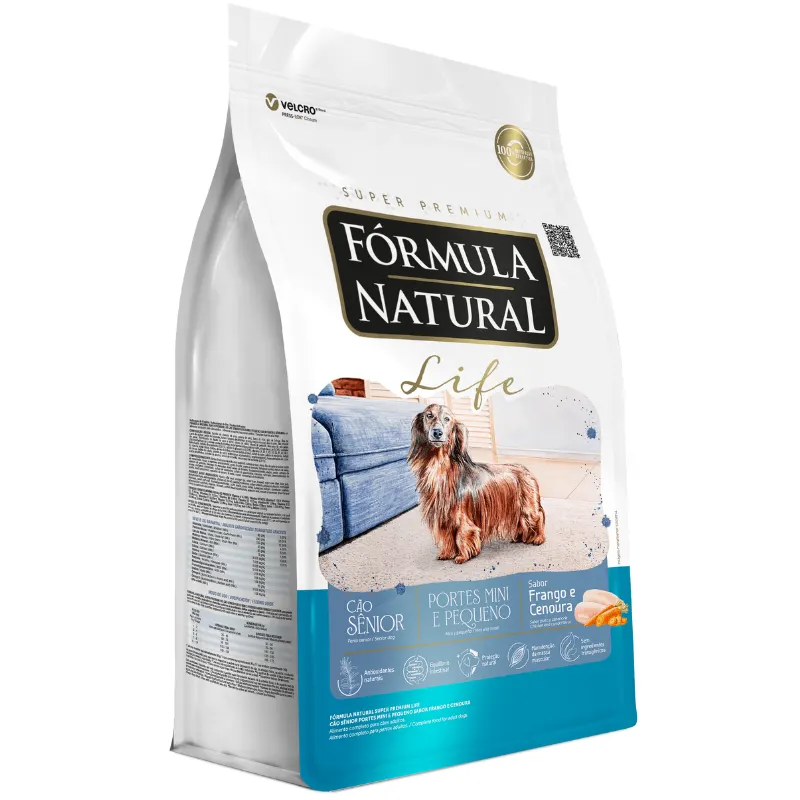 Ração Fórmula Natural Sênior Porte Mini e Pequeno 10,1 Kg