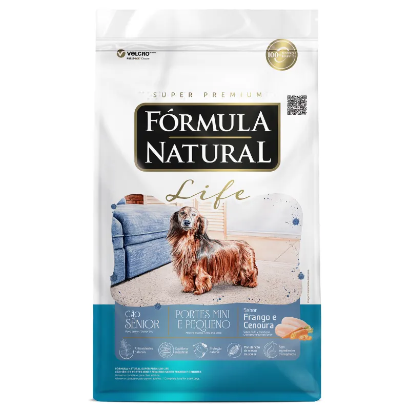 Ração Fórmula Natural Sênior Porte Mini e Pequeno 10,1 Kg