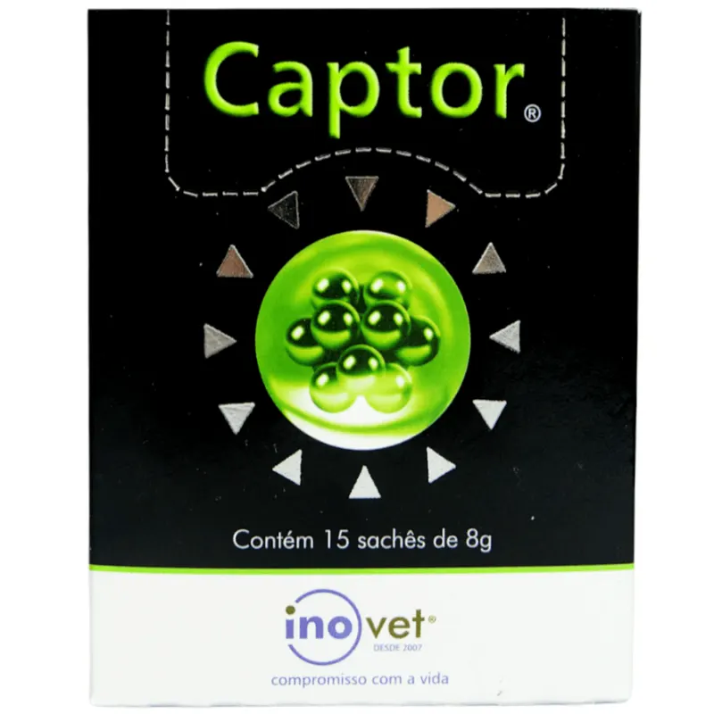 Captor Sache Inovet com 15 Sachês de 8g
