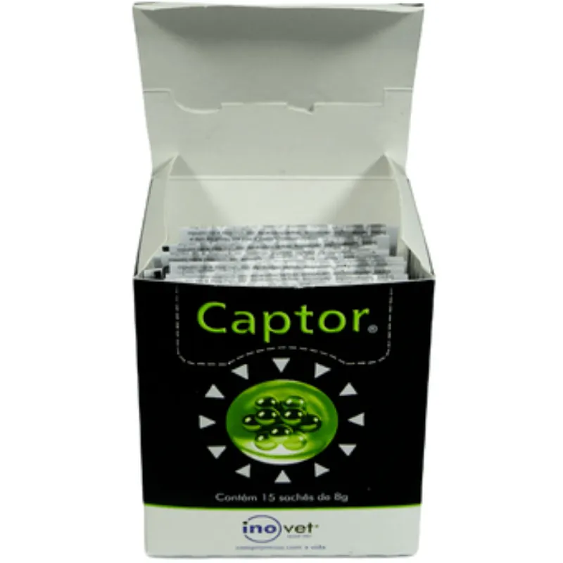 Captor Sache Inovet com 15 Sachês de 8g