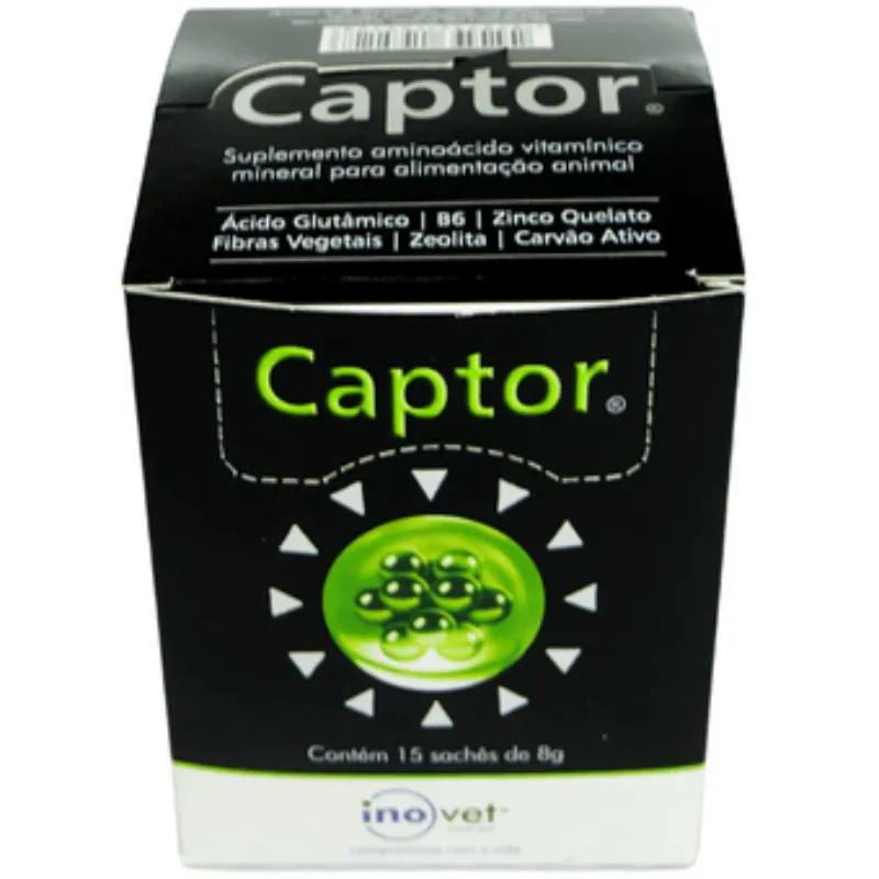 Captor Sache Inovet com 15 Sachês de 8g