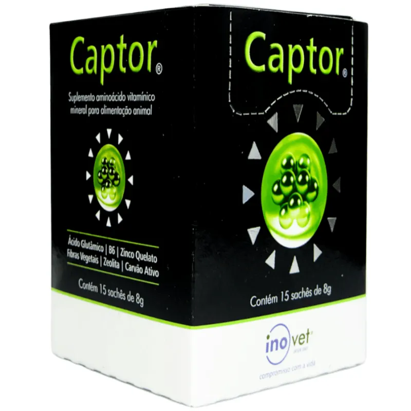 Captor Sache Inovet com 15 Sachês de 8g