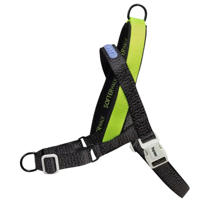 Zee.Dog Peitoral Antipuxão SofterWalk Nox