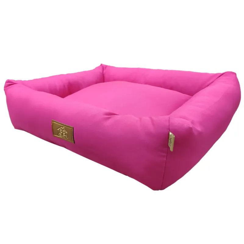 Cama Retangular Fabrica Pet Pink