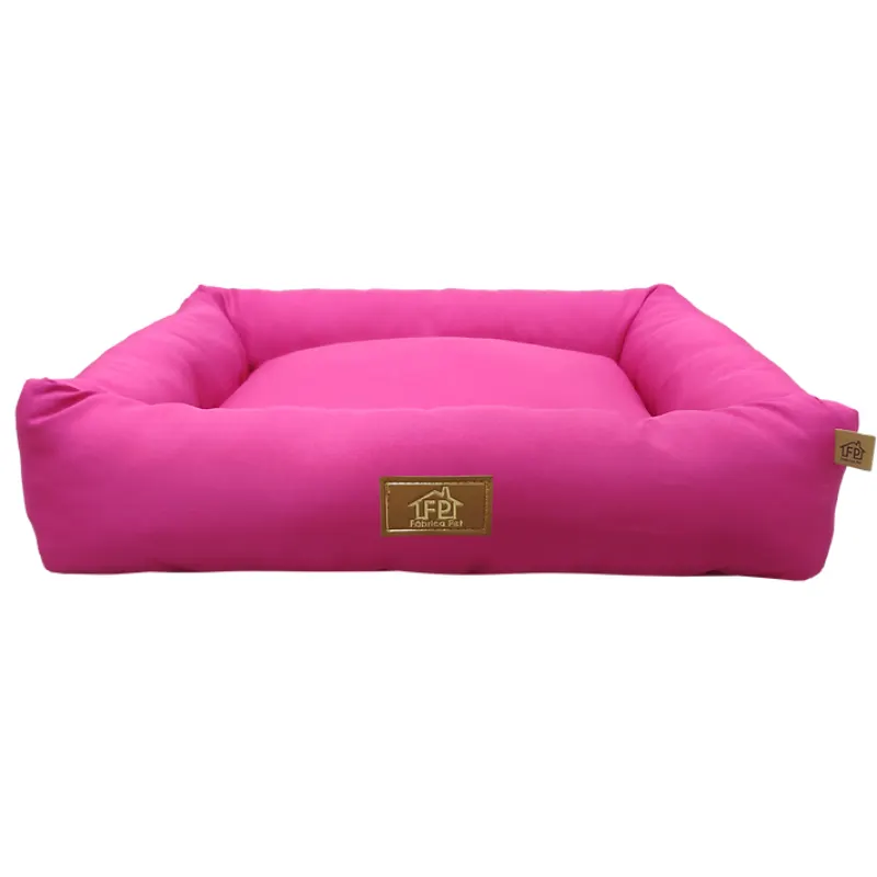Cama Retangular Fabrica Pet Pink