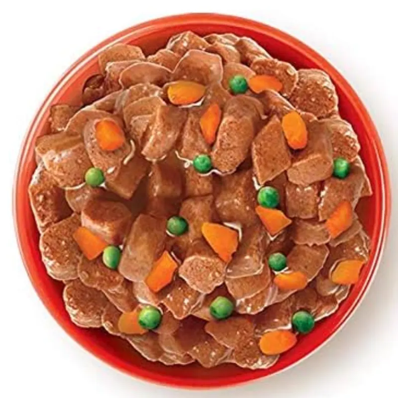 Ração Úmida Keldog Carne Com Ervilha e Cenoura 100 g