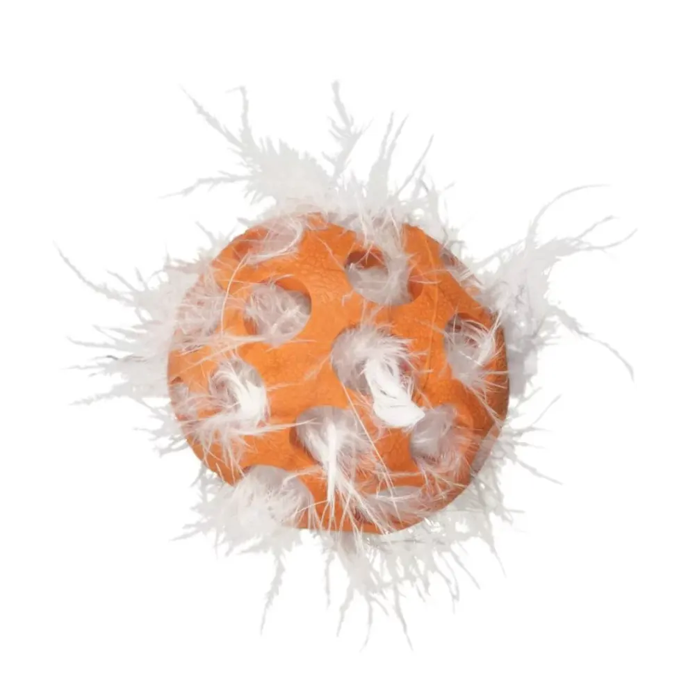 Bolinha de Brinquedo p/ Gato JW Cataction Feather Ball