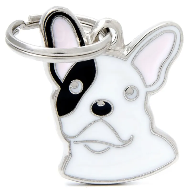 Medalha de Identificação My Family Bulldog Francês