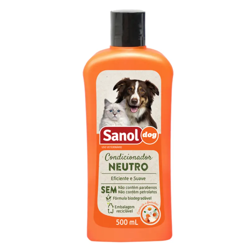 Condicionado de Pelos Sanol Dog Neutro 500 ml