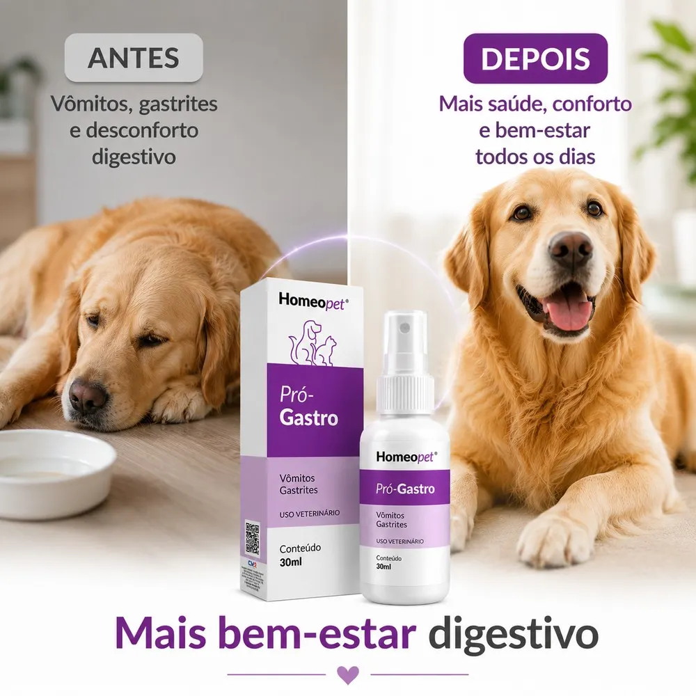 Sistema de Terapia Homeo Pet Pró-Gastro - 30Ml