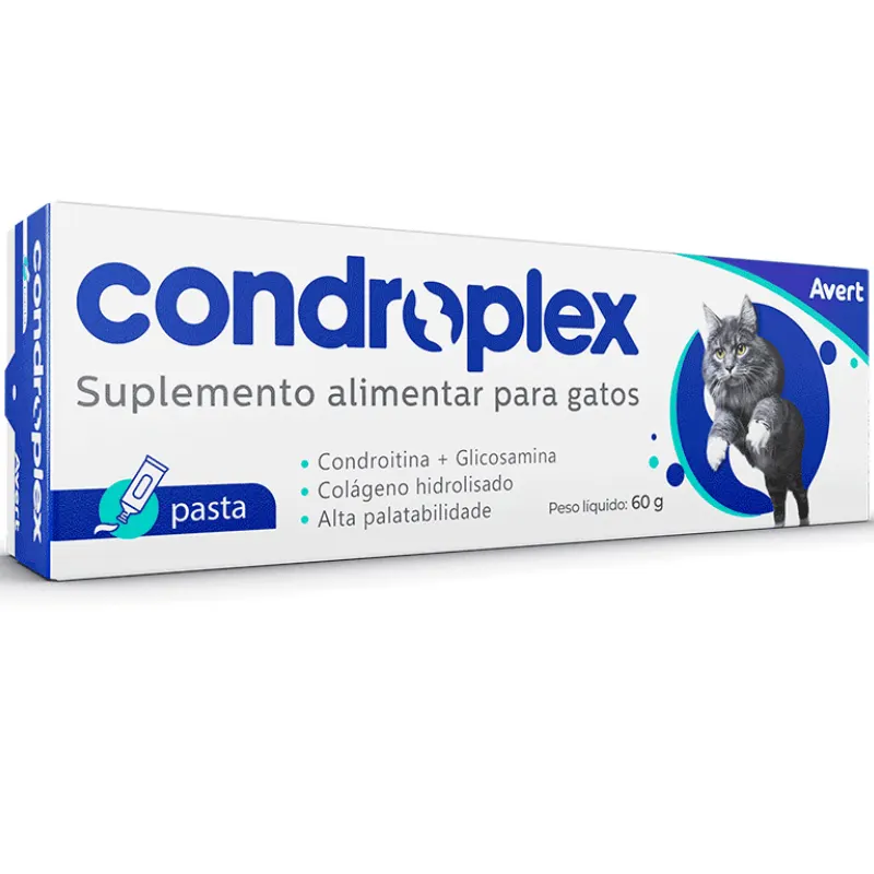 Suplemento em Pasta Condroplex para Gatos 60 g