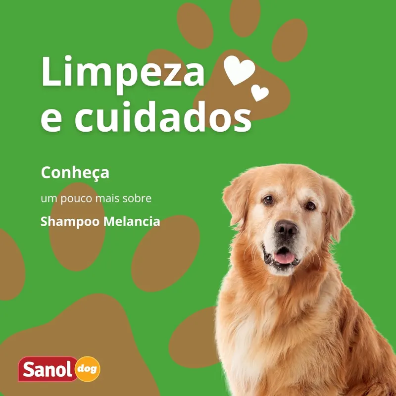 Sanol Dog Powerfruits Shampoo Melancia 500 ml