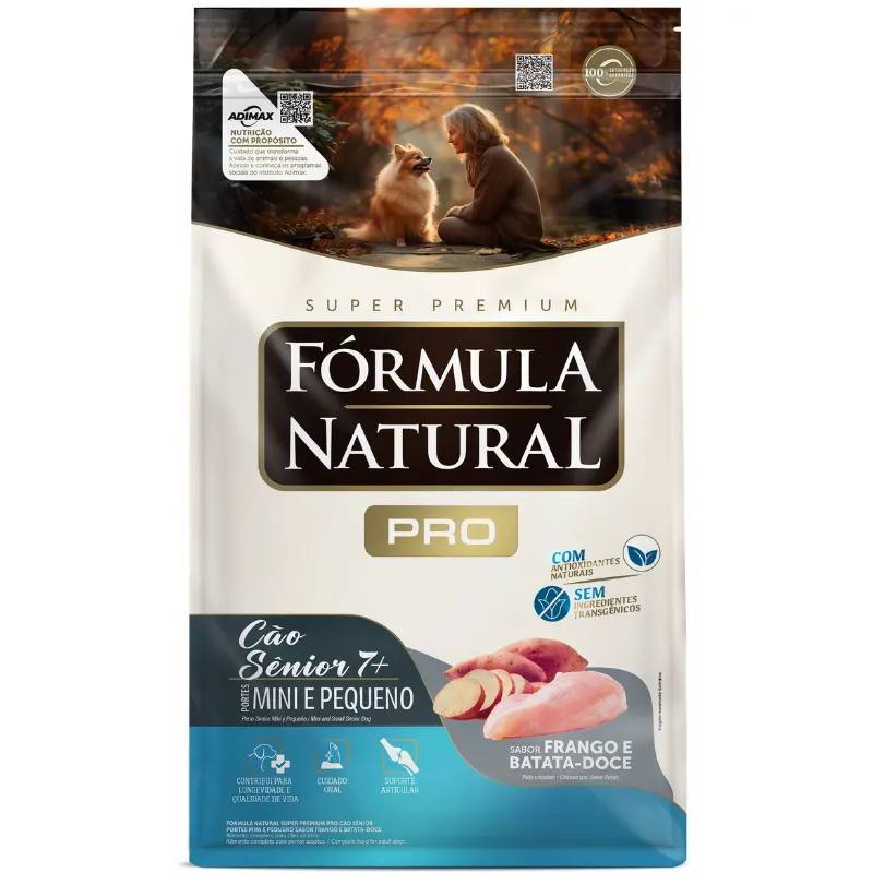 Ração Fórmula Natural Pro Cães Sênior Mini e Pequeno 10,1 Kg