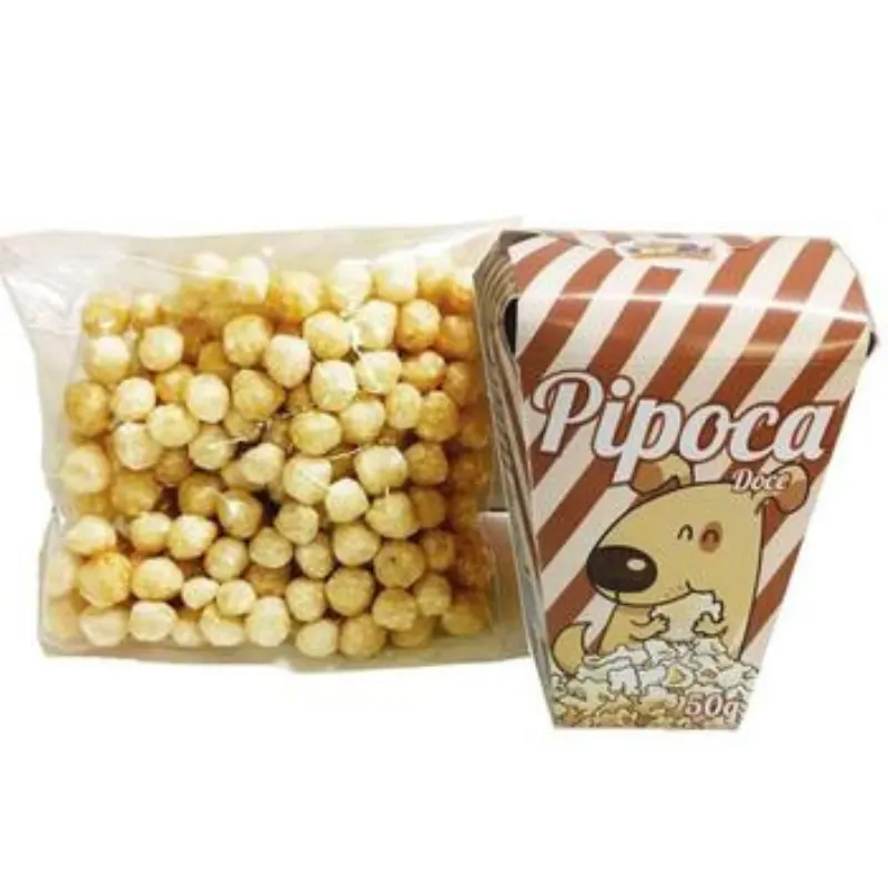 Pipoca Doce Padaria Pet para Cães Sabor Leite 50 g