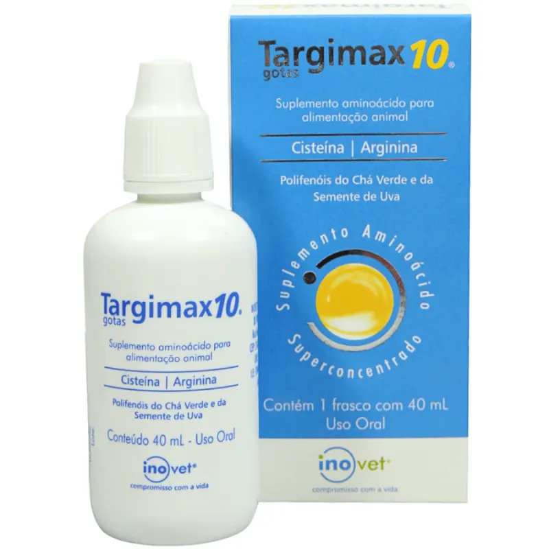 Targimax 10 Inovet 2 Gotas por Kg