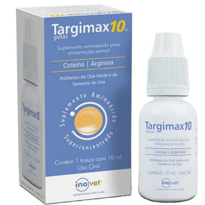 Targimax 10 Inovet 2 Gotas por Kg