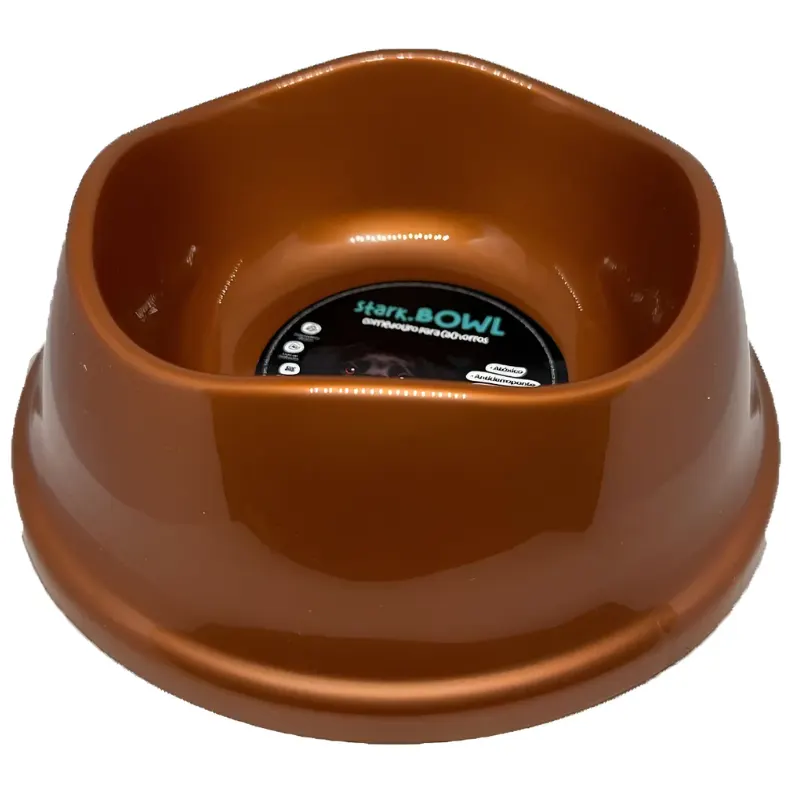 Comedouro Stark Bowl 350 ml Cobre