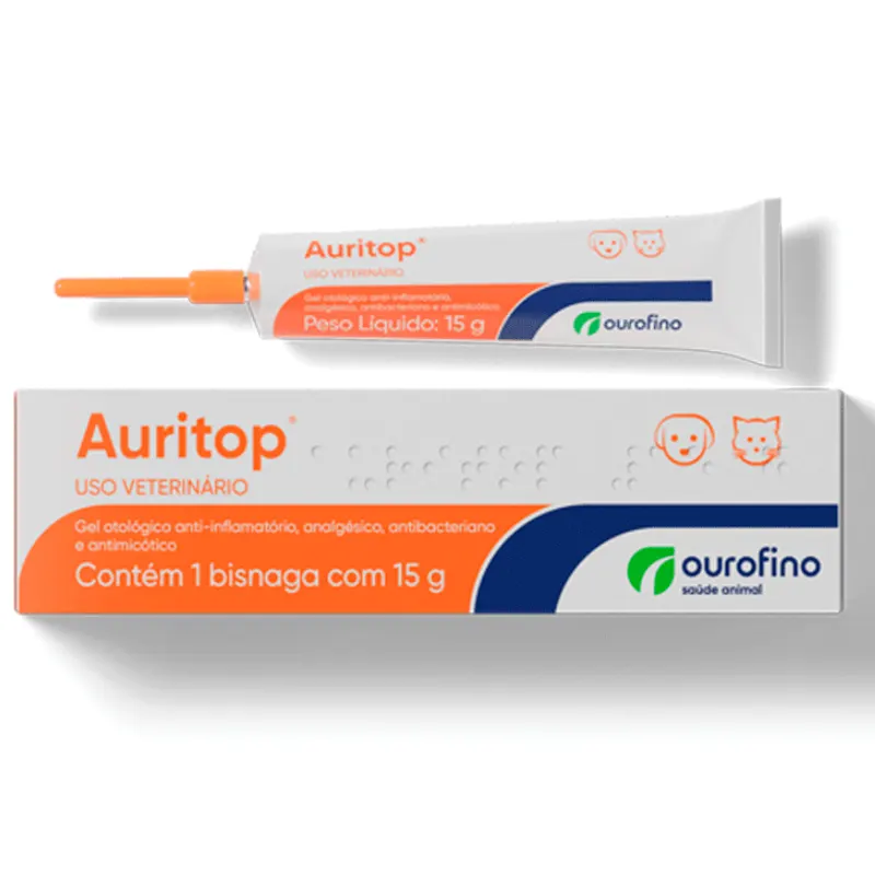 Auritop Gel Otológico Ourofino 15 g