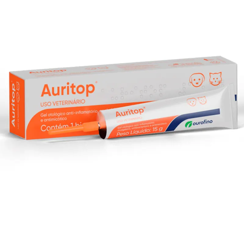 Auritop Gel Otológico Ourofino 15 g