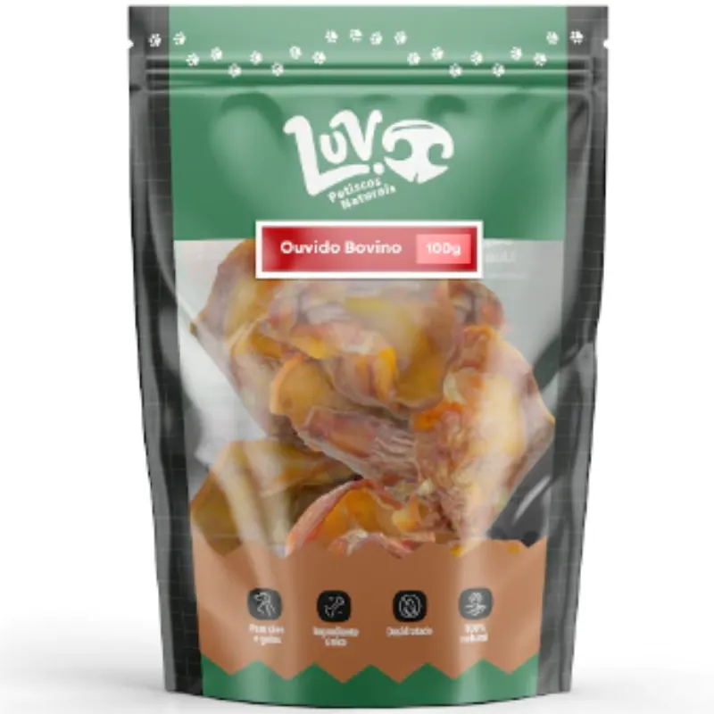Ouvido Bovino Luv 100 g