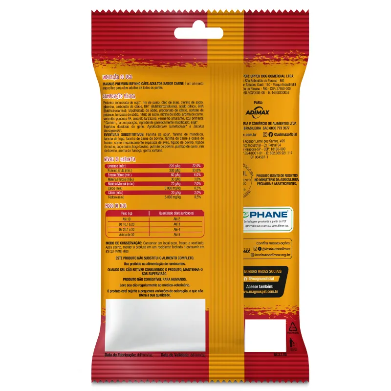 Magnus Bifinho Carne 60 g