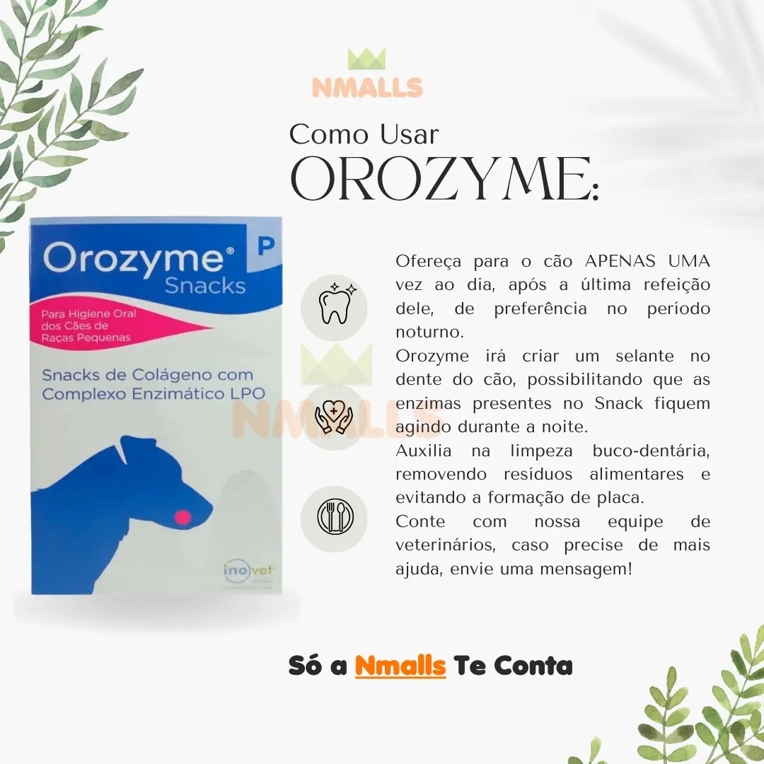 Orozyme Snacks Chews Inovet