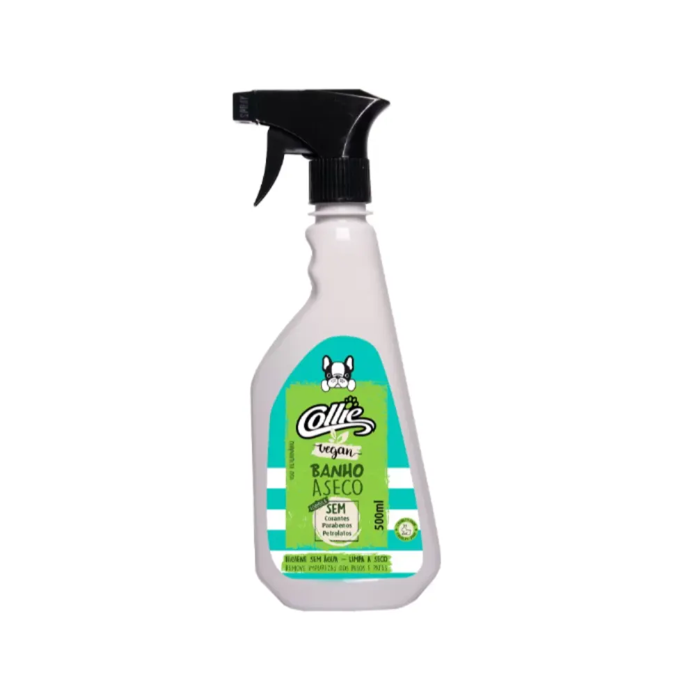 Banho a Seco Collie Vegano para Cães 500ml