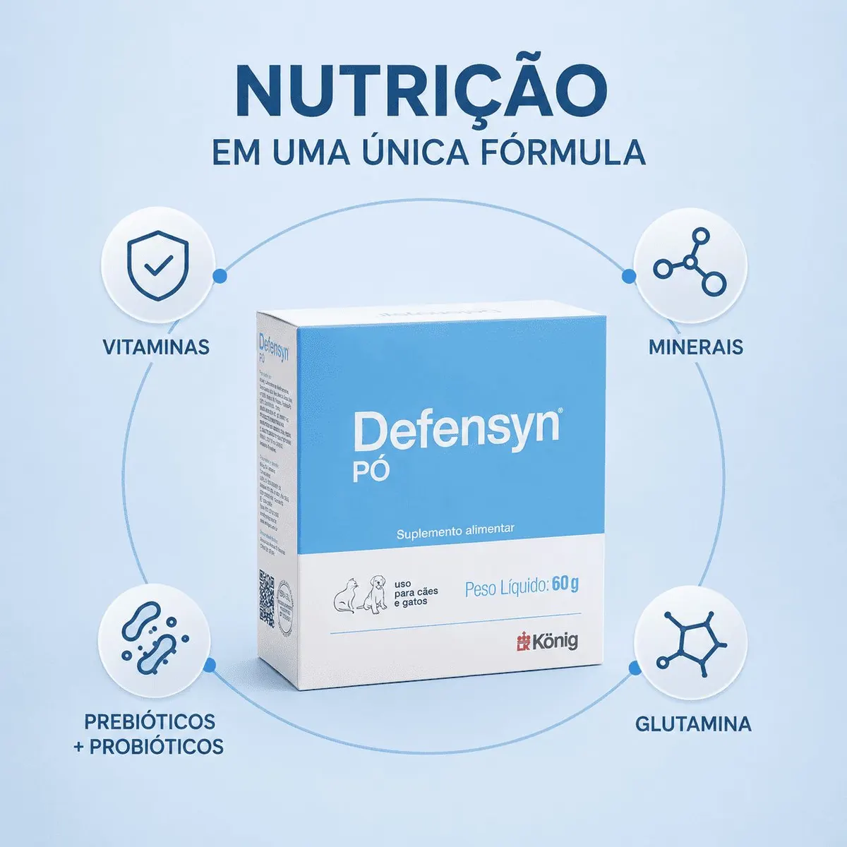 Suplemente Alimentar Defensyn Pó 60 g König