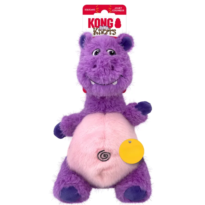 Brinquedo Kong Knots Belly Hippo Médio/Grande