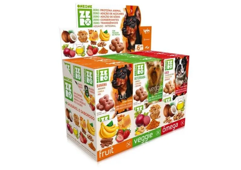 Mini Snack ZERO Spin Pet - 50g - Omega