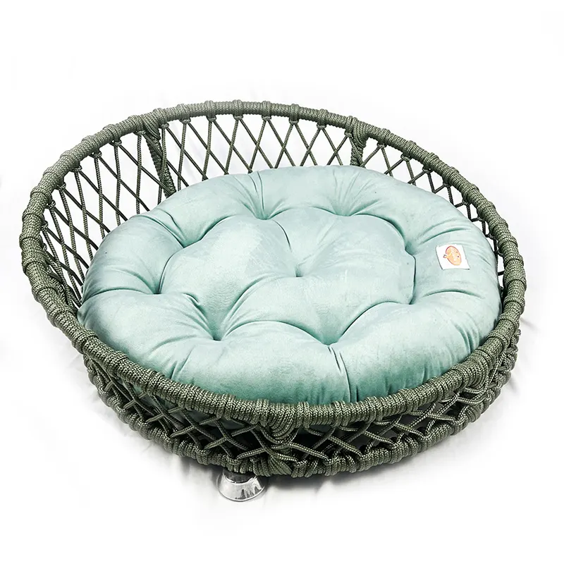 Cama Cheise Ilumine Acorda Verde para Cães