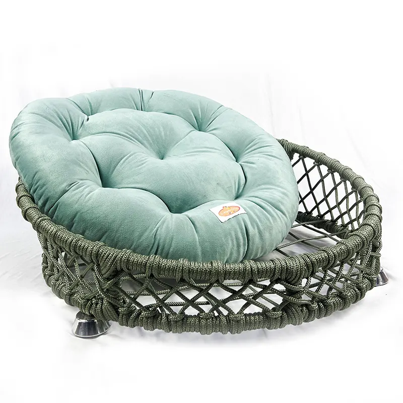 Cama Cheise Ilumine Acorda Verde para Cães
