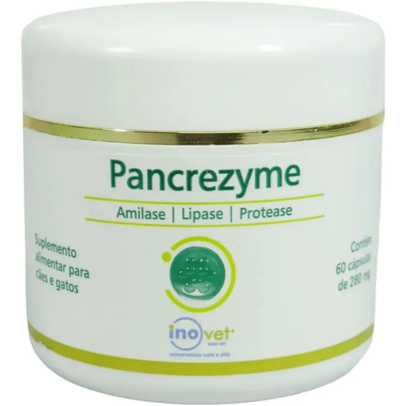 Pancrezyme 280 mg 60 Capsulass Inovet