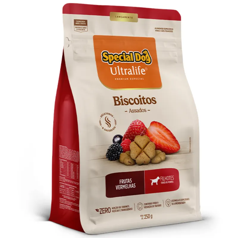 Petisco Special Dog Ultra para Cães Adultos Furtas Vermelhas 250 g