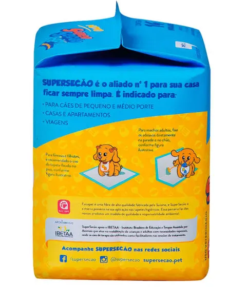 Tapetes Higiênicos Petix Super Secão Baby C/14 Un