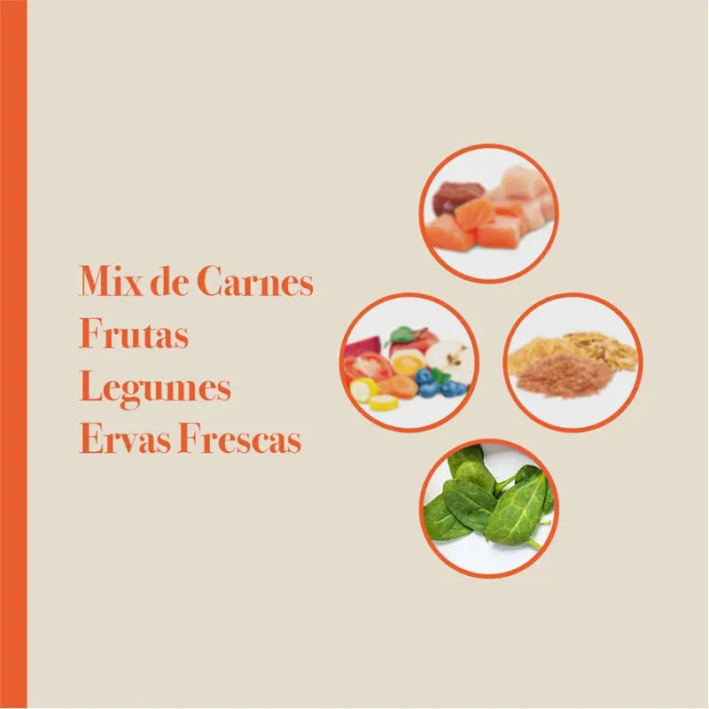 Ração Biofresh Cão Adulto Light Pequena e mini Mix Carne