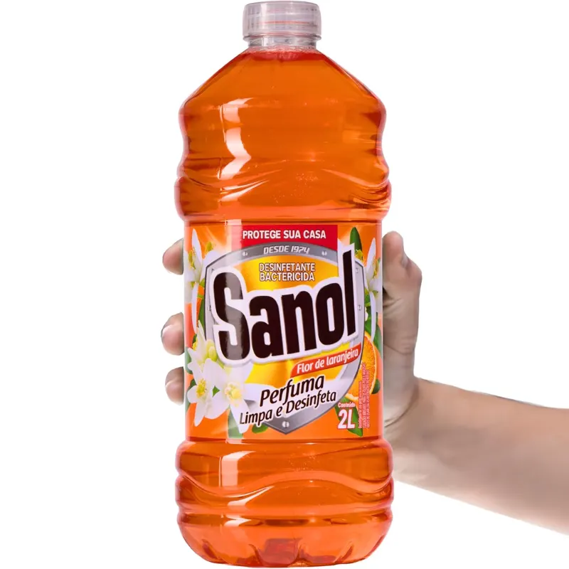 Desinfetante Sanol Flor de Laranjeira 2 L