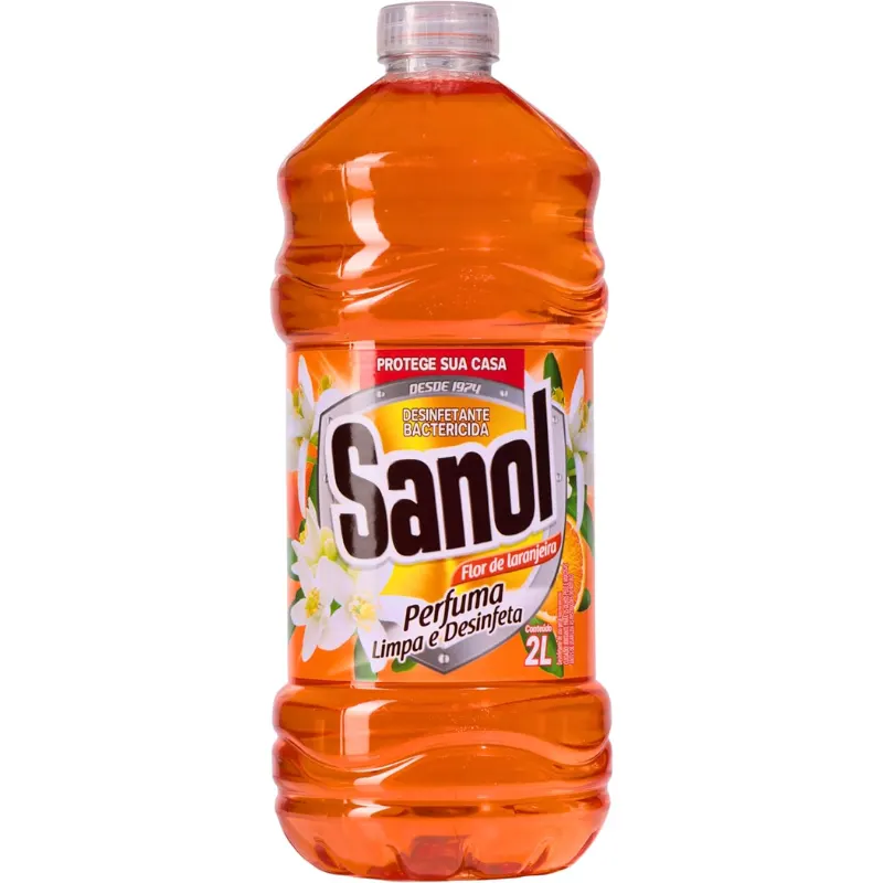 Desinfetante Sanol Flor de Laranjeira 2 L